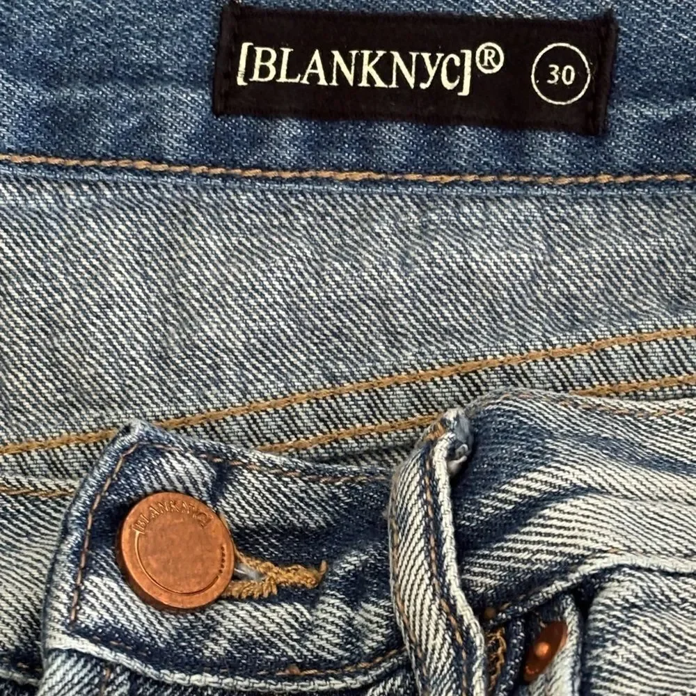 Blank NYC Distressed Denim Shorts